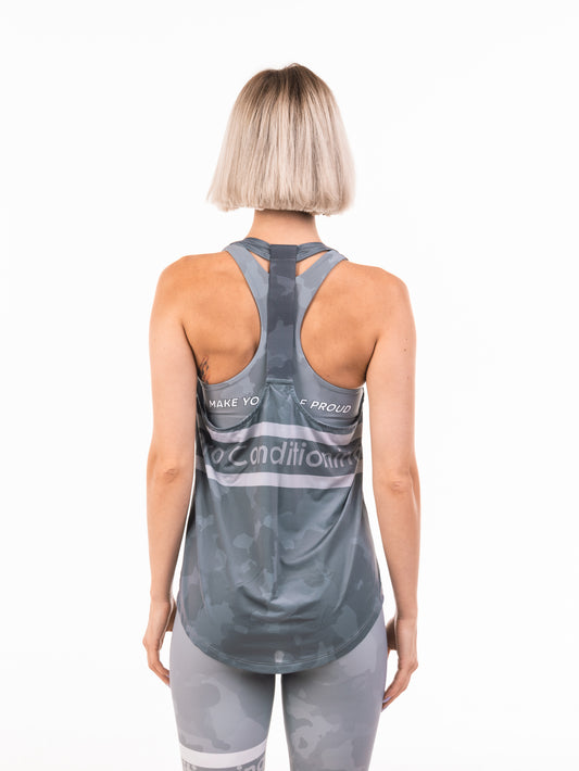Gray Sport Tank Top